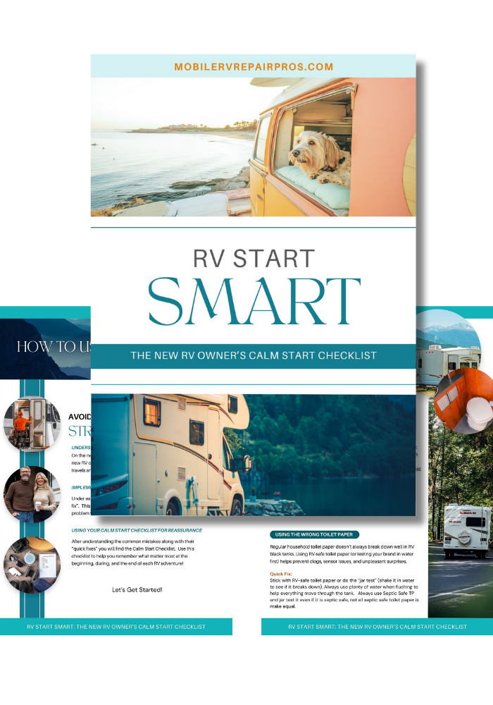Portrait Main Landing Image RV Start Smart new rv owners checklist Freebie